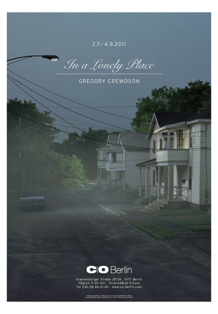 Poster Gregory Crewdson In a Lonely Place C/O Berlin